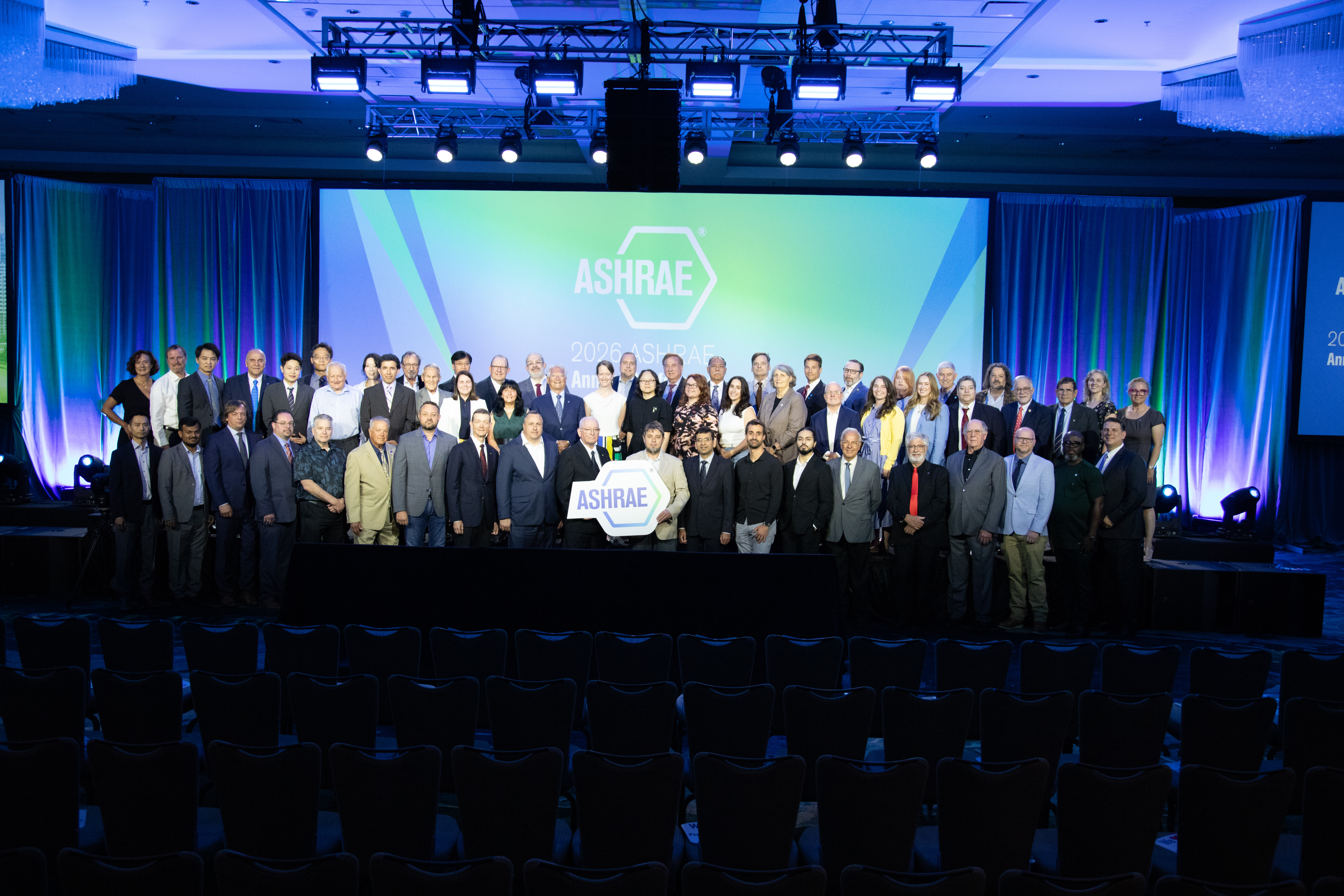 Award recipients at the 2026 ASHRAE Annual Conference