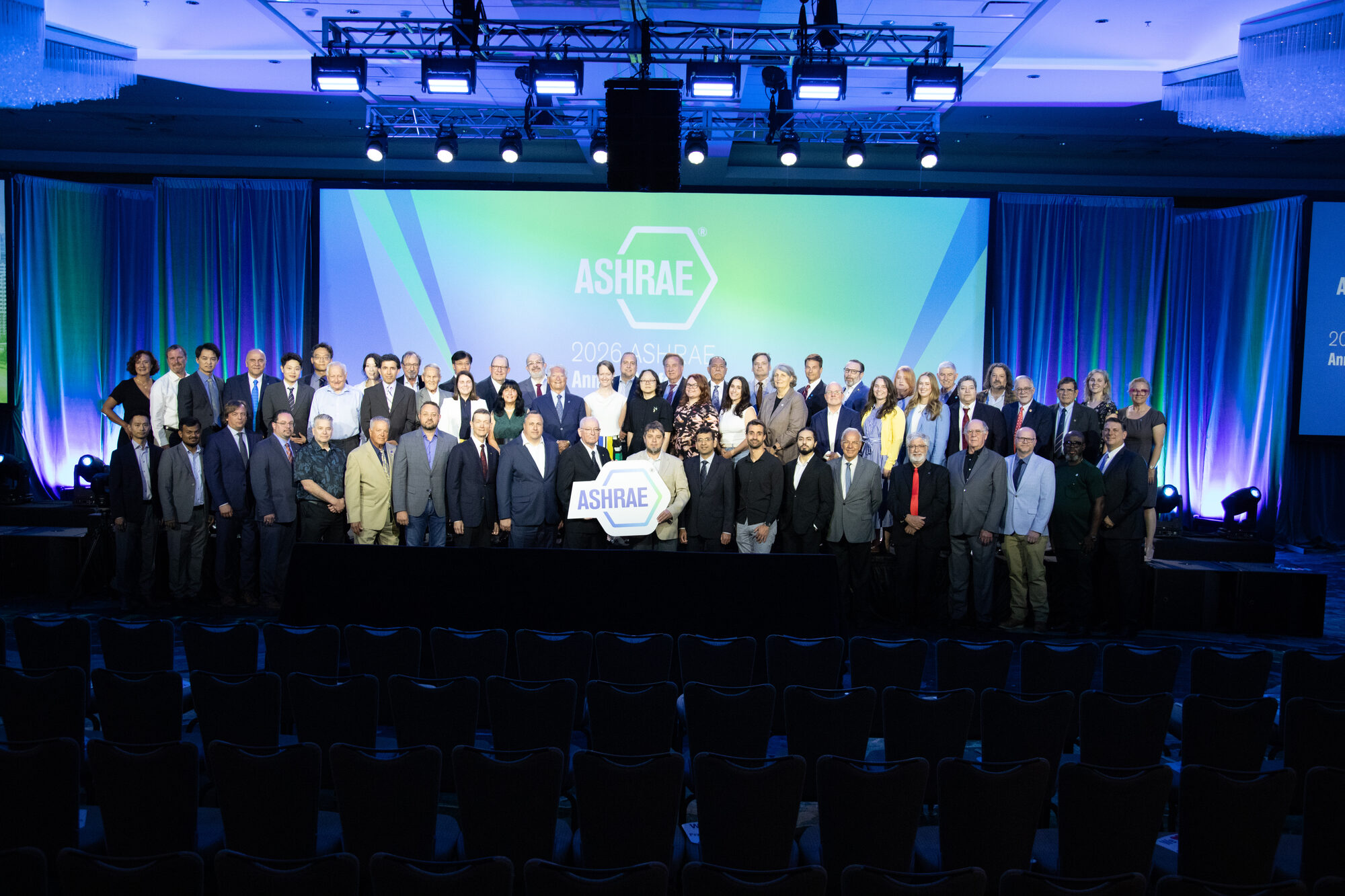 Award recipients at the 2026 ASHRAE Annual Conference